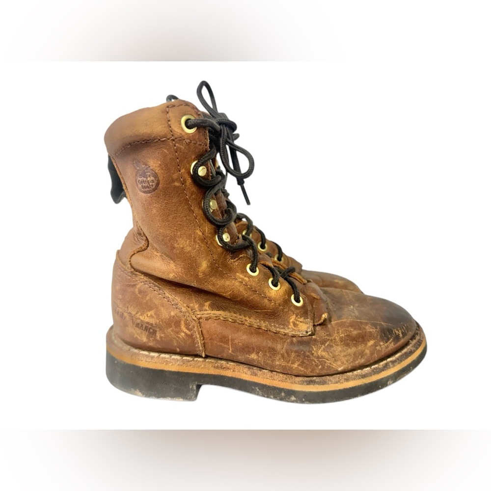 COPY - Georgia Boot G3114 Farm And Ranch Lace Up Youth 5.5 M Outdoor Chores